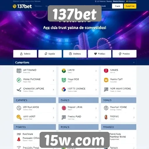 Recursos e funcionalidades do site 137bet